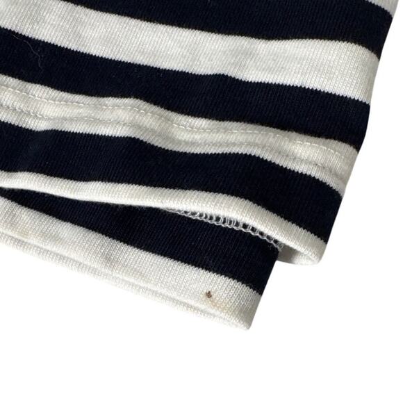 COS Women's Breton Striped Navy & White Top Size M - Picture 12 of 12